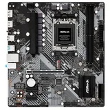 Placa-mãe ASRock B650M-H/M.2+, vista frontal, sem perspectiva