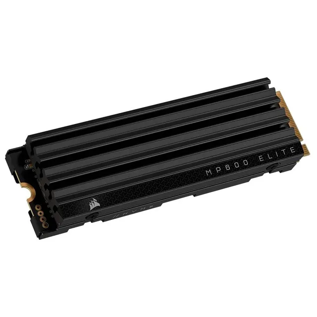 Corsair MP600 ELITE com dissipador 1 TB, vista da etiqueta