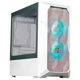 Gabinete Cooler Master MasterBox TD300 Mesh, vista frontal e lateral