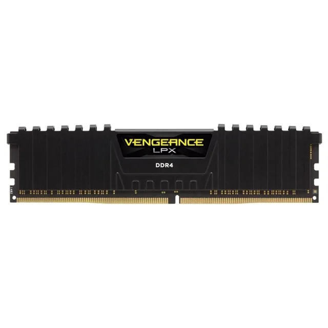 Corsair VENGEANCE LPX, vista lateral do kit com 1 módulo