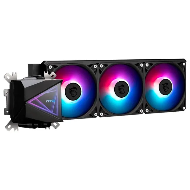 MSI MAG CORELIQUID I360, vista em perspectiva