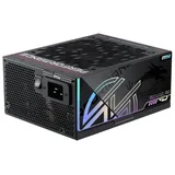 MSI MPG Ai1600TS PCIE5 1600 W, vista em perspectiva