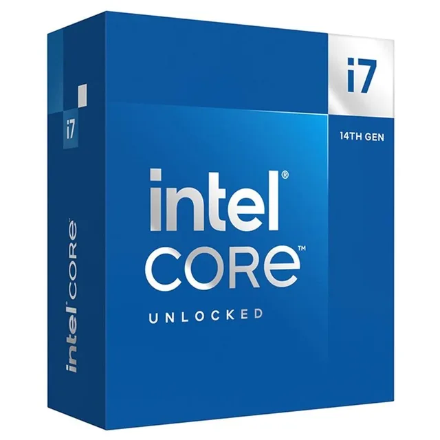 Embalagem do processador Intel Core i7-14700K