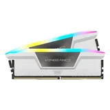 Memória RAM Corsair VENGEANCE RGB, cor Branco, vista principal