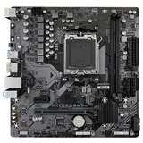 Placa-mãe Gigabyte B650M H, vista frontal, sem perspectiva