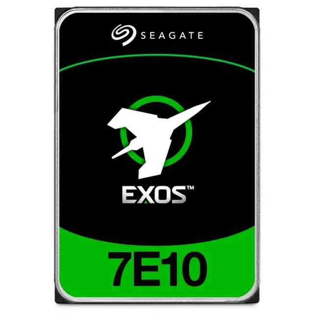 Seagate Exos 7E10 8 TB, vista da etiqueta