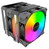 Montech NX600 ARGB, vista em perspectiva