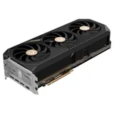 Placa de vídeo Zotac GeForce RTX 5090 Solid OC, 32 GB, vista frontal das ventoinhas