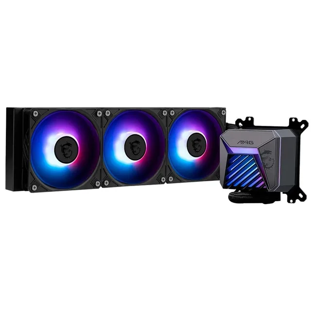 MSI MAG CORELIQUID A15 360, vista em perspectiva
