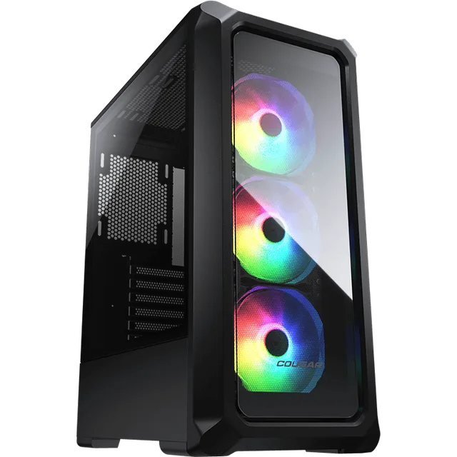 Gabinete Cougar Archon 2 RGB, variante preto, vista do produto