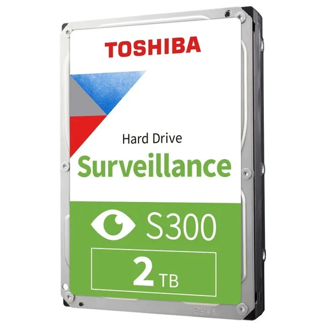 Toshiba S300 2 TB, vista da etiqueta