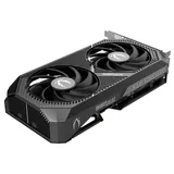 Placa de vídeo Zotac GeForce RTX 5060 Twin Edge OC, 8 GB, vista frontal das ventoinhas