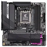 Placa-mãe Gigabyte B650M Aorus Elite, vista frontal