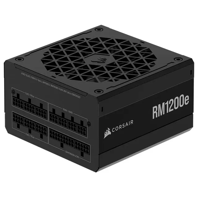 Corsair RM1200e 1200 W, vista em perspectiva