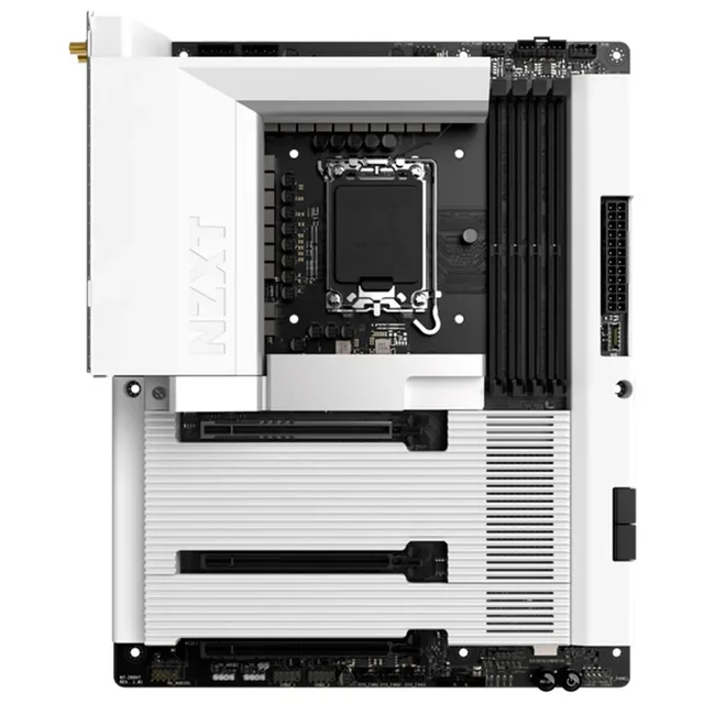Placa-mãe NZXT N9 Z890, vista frontal, sem perspectiva
