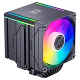 Cooler Snowman MT880 V4, preto, vista em perspectiva.