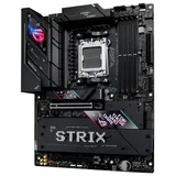 Placa-mãe ASUS ROG STRIX B850-E GAMING WIFI, vista frontal, sem perspectiva