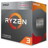 Embalagem AMD Ryzen 3 de 2ª geração com Radeon Graphics