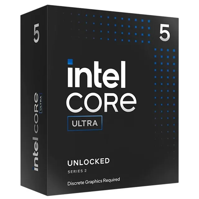Caixa Intel Core Ultra 5 desbloqueado, anúncio exato 245KF