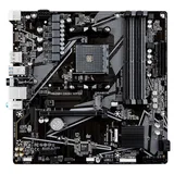 Placa-mãe Gigabyte A520M DS3H WIFI6E, vista frontal