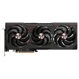 Placa de vídeo Sapphire Radeon RX 9070 XT Pulse, 16 GB, vista frontal das ventoinhas