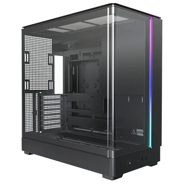 Gabinete Montech KING 45, vista frontal e lateral