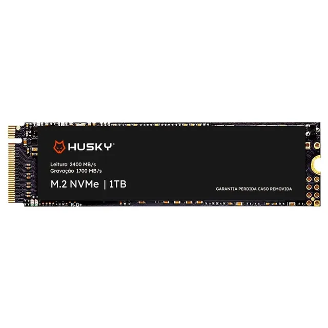 Husky ThunderBoost 1 TB, vista da etiqueta