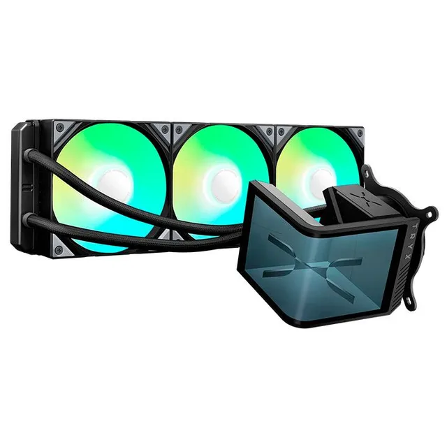 Cooler TRYX PANORAMA SE, vista em perspectiva.