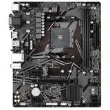 Placa-mãe Gigabyte A520M S2H, vista frontal