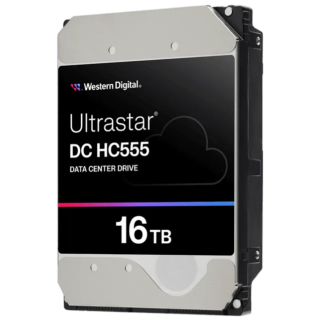 Armazenamento Western Digital Ultrastar DC HC555, SKU 0B48722.