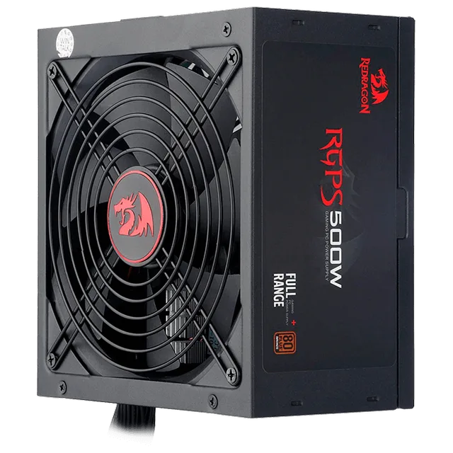 Fonte Redragon RGPS 500W Bronze 80 Plus, GC-PS001.