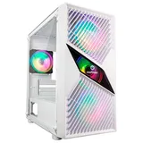 Gabinete One Power Fractal, vista frontal e lateral