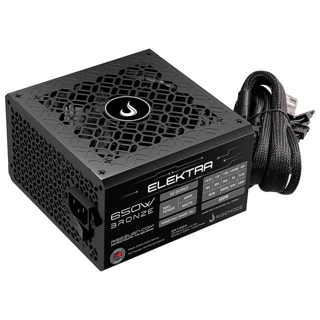 Rise Mode Elektra 650 W, vista em perspectiva