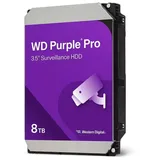 Western Digital WD Purple Pro 8 TB, vista da etiqueta