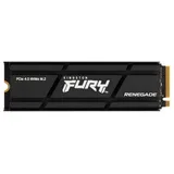 Kingston FURY Renegade com dissipador 1 TB, vista da etiqueta