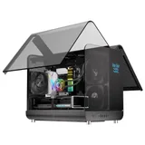 Gabinete ESGAMING Aircraft 007, vista frontal e lateral