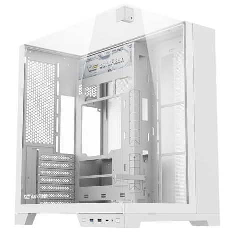 Gabinete Aigo Darkflash TH285 PLUS, variante Branco, vista principal