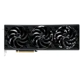 Placa de vídeo Gainward GeForce RTX 5080 Python III, 16 GB, vista frontal das ventoinhas