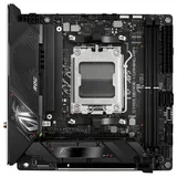 Placa-mãe ASUS ROG STRIX B650E-I GAMING WIFI, vista frontal, sem perspectiva
