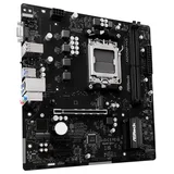 Placa-mãe ASRock A620AM-HVS, vista frontal, sem perspectiva