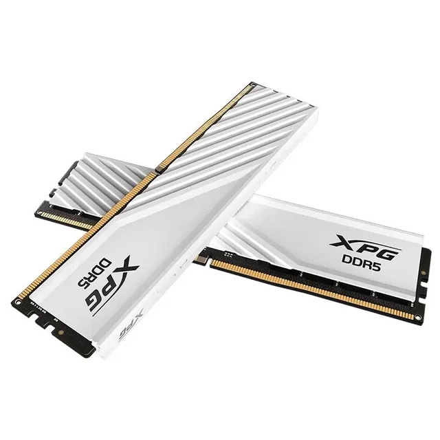 XPG LANCER BLADE, vista lateral do kit com 2 módulos de 16 GB