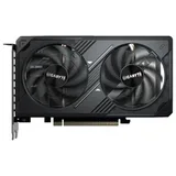 Gigabyte GeForce RTX 5050 WINDFORCE OC V2 8G, vista frontal das ventoinhas.