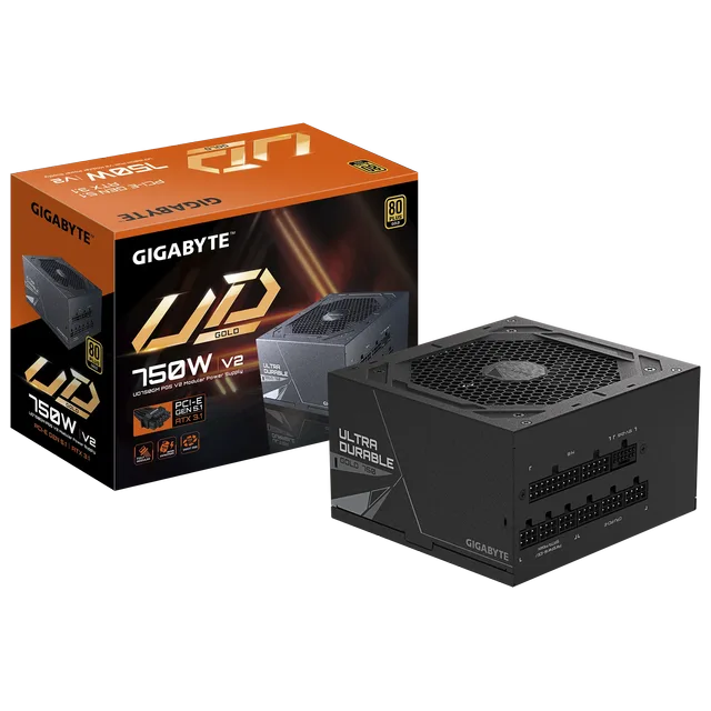 Fonte Gigabyte UD750GM PG5 V2, GP-UD750GM-PG5-V2.