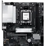 Placa-mãe MSI PRO B850M-B GEN4, vista frontal, sem perspectiva