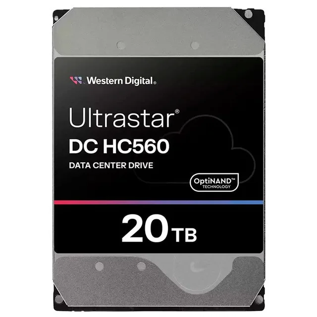 Armazenamento Western Digital Ultrastar DC HC560, SKU 0F38652.