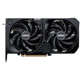 Placa de vídeo MSI GeForce RTX 5070 12G SHADOW 2X OC, 12 GB, vista frontal das ventoinhas