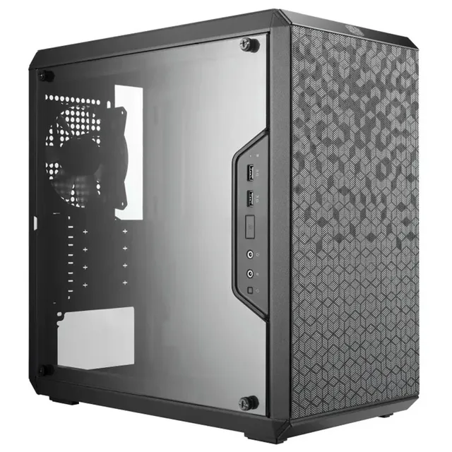 Gabinete Cooler Master MasterBox Q300L, vista frontal e lateral