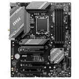 Placa-mãe MSI B760 GAMING PLUS WIFI, vista frontal, sem perspectiva