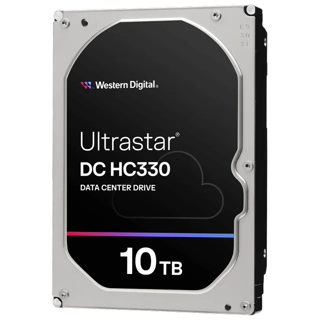 Armazenamento Western Digital Ultrastar DC HC330, vista principal