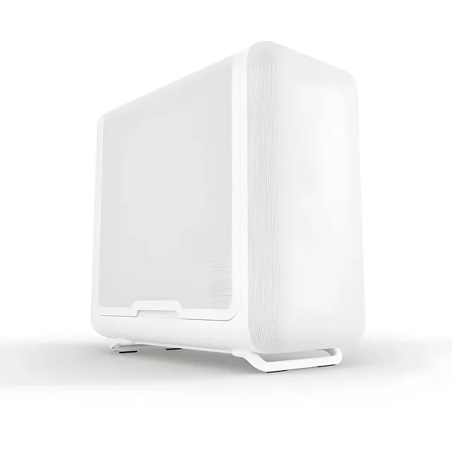 Gabinete HYTE X50 Air, vista frontal e lateral